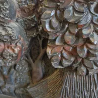 تابلو کلکسیونی تمام چوب نقش برجسته|کلکسیون اشیاء عتیقه|تهران, دکتر هوشیار|دیوار