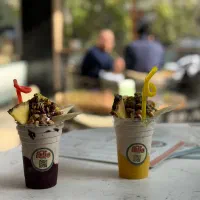 استخدام آبمیوه و بستنی