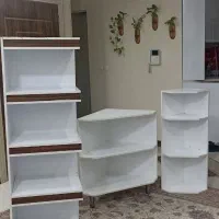 شلف ام دی اف|کتابخانه، شلف، قفسه‌های دیواری|کرج, شاهین‌ویلا|دیوار
