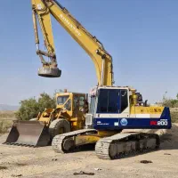 اجاره بیل مکانیکی چنگ و مگنت و پاکت