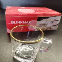 لیوان دسته دار لبه طلایی