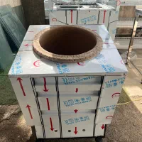 خاص ترین تنور نان گلی ابعاد70در70و 80در80
