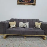 مبل راحتی با جلو مبلی و عسلی در حد نو|مبلمان خانگی و میز عسلی|ورامین, ورامین|دیوار