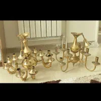 خریدفروش لوسترآبکاری وبرنز به بالاترین قیمت درمحل|لوستر و چراغ آویز|کرج, اصفهانیها|دیوار