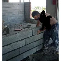 کار بنایی تیغه چینی.