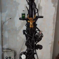 بوفه بار چوب گردو دست ساز