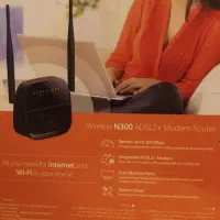 Modem Router+wireless N300 ADSL2|مودم و تجهیزات شبکه|تهران, فرمانیه|دیوار