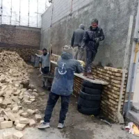 پیمانکاری ساختمان بنایی کندن دیوار تیغه اضافی