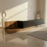 میزتلوزیون ۲ تیکه /مدل بازشو/(ارسال‌رایگان)