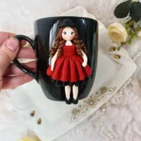 قشنگترین ماگ عروسکی|صنایع دستی و سایر لوازم تزئینی|اصفهان, خواجو|دیوار