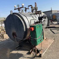 فروش دیگ بخار ۱ ونیم تن سالم کامل