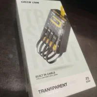 پاوربانک گرین لاین مدل transparent شفاف