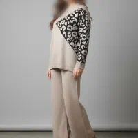 ست بافت و تونیک و سویشرت و پانچ