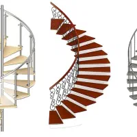 ساخت و نصب انواع پله گرد