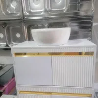کابینت روشویی و آینه باکس pvc