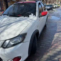 کوییک R سفید قرمز|خودرو سواری و وانت|آباده, |دیوار