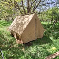 چادر برزنتی ارتشی چادر گروهی چادر میله ای