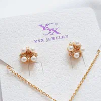 نیمست زنجیری نگین و مروارید دار طلایی، انتخاب کیوت|بدلیجات|اردبیل, |دیوار