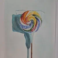 نقاشی مدادرنگی|تابلو، نقاشی، عکس|یزد, |دیوار