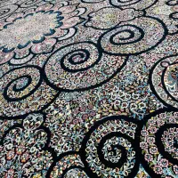 فرش|فرش|کهنوج, |دیوار