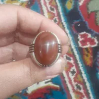 انگشتر عقیق جیگری