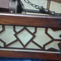 لوستر چوبی|لوستر و چراغ آویز|فردیس, فردیس|دیوار