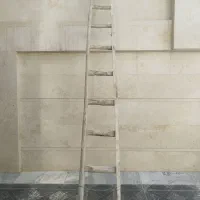 نردبان چوبی 4 متری در حد نو|ابزارآلات|کرج, شهرک بنفشه|دیوار