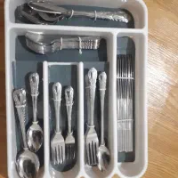 قاشق چنگال|ظروف سرو و پذیرایی|رشت, خمیران زاهدان|دیوار