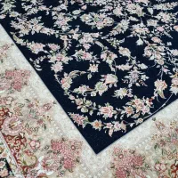 ۸تخته فرش ۹متری اکبند سرمه ای۱۲۰۰ شانه بهشتی تبریز