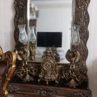 آینه وشمعدون میزکنسول