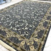 فرش ۹ متری ۱۲۰۰ شانه گل برجسته ۳۶۰۰ تراکم