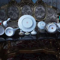 فروش ظروف گل مرغی|ظروف سرو و پذیرایی|گنبد کاووس, |دیوار