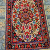 فرش زرنیم پشم ابریشم|فرش|ملایر, |دیوار