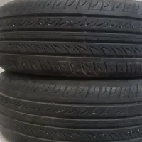 دو عدد لاستیک پژو و یک عدد رینگ و لاستیک وانت