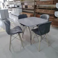 میز و صندلی ناهار خوری مدل پارچه ای