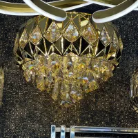 لوستر دور استیل