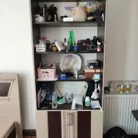 تخت یک نفره و کتابخانه|تخت و سرویس خواب|تهران, دردشت|دیوار