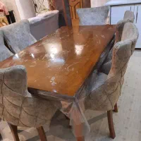 میزنهارخوری۶نفره درحد نو|میز و صندلی غذاخوری|بندر انزلی, شالیور|دیوار