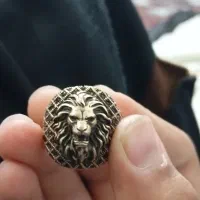 انگشتر نگین شیر|زیورآلات و اکسسوری|زرند, |دیوار