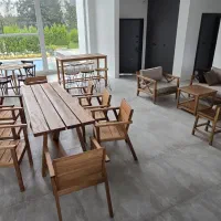 ست مبلمان ویلا  تمام چوب|مبلمان خانگی و میز عسلی|نوشهر, |دیوار