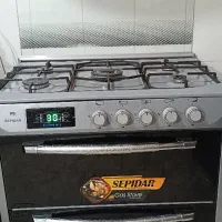 اجاق گاز پنج شعله طرح فر سپیدار