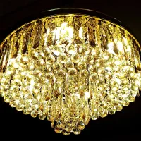 لوستر کریستالی مدل پارمیس ۱۱۱|لوستر و چراغ آویز|قم, نیروگاه|دیوار