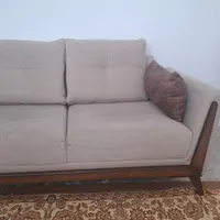 مبل هفت نفره در حد نو پارچه میکرو ضد لک و خش|مبلمان خانگی و میز عسلی|تهران, جوادیه|دیوار