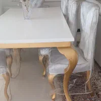 نهار خوری ۸ نفره|میز و صندلی غذاخوری|مشهد, سید رضی|دیوار