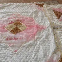 روتختی سنتی عروس وداماد|رختخواب، بالش، پتو|رامیان, |دیوار