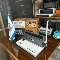 دستگاه صحافی دوبل تقویم دفترچه یادداشت کتاب