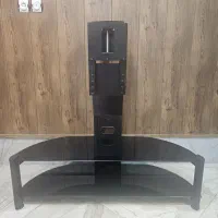 میز تلویزیون شیشه ای فرانسوی