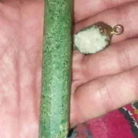 سنگ یشم گردنبند کربستال عتیقه