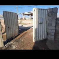 درب حیاط اهنی