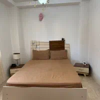 تخت خواب ۲ نفره با تشک و پاتختی|تخت و سرویس خواب|رشت, کوی مهر|دیوار